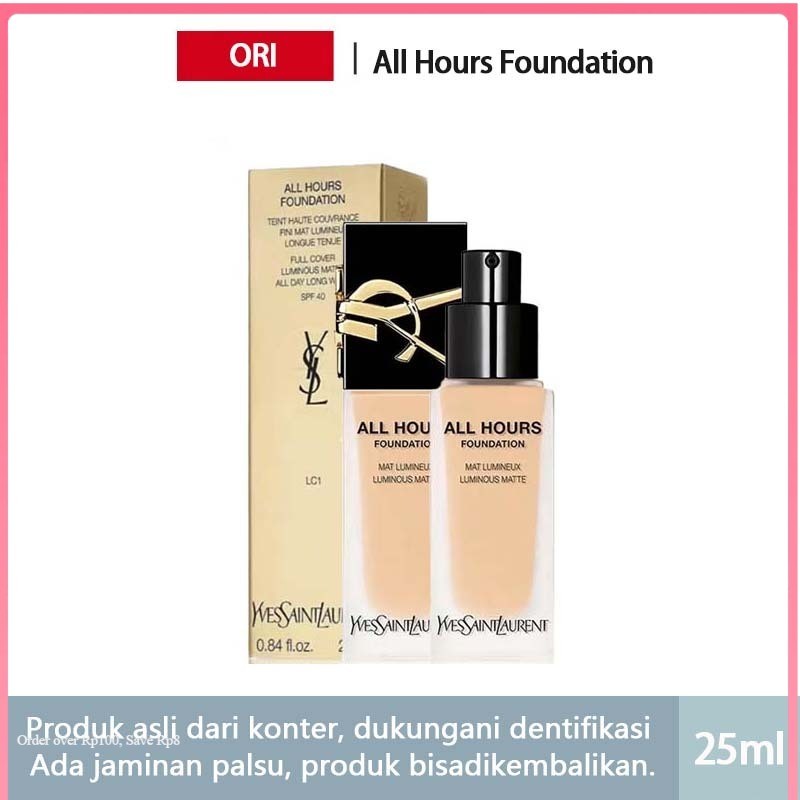 YSL All Hours Foundation Luminous Matte 25ML