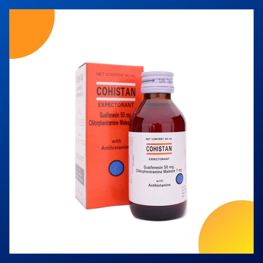 COHISTAN EXPECTORANT SIRUP 1 BOTOL @ 60 ML