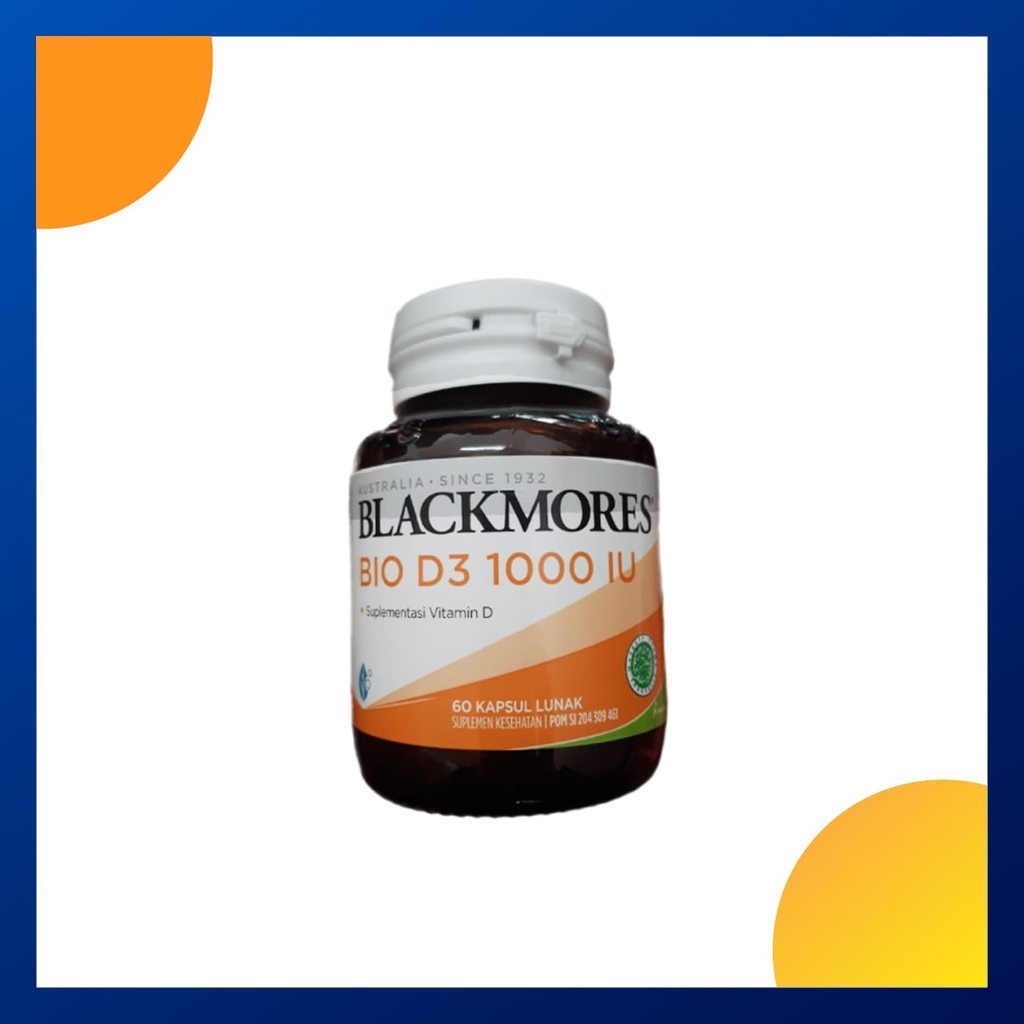 Blackmores Bio D3 1000 Iu Botol 60 Kapsul