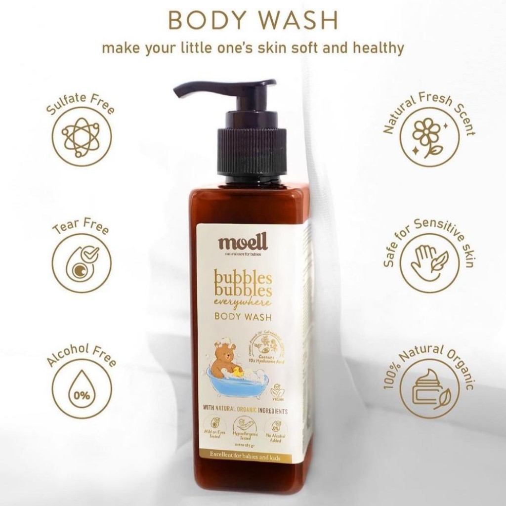 Moell Body Wash 185G
