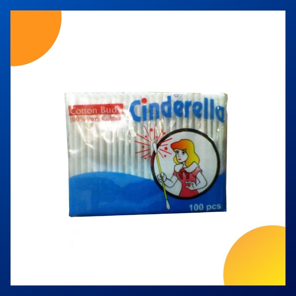 Cinderella Cotton Buds 100 Pcs