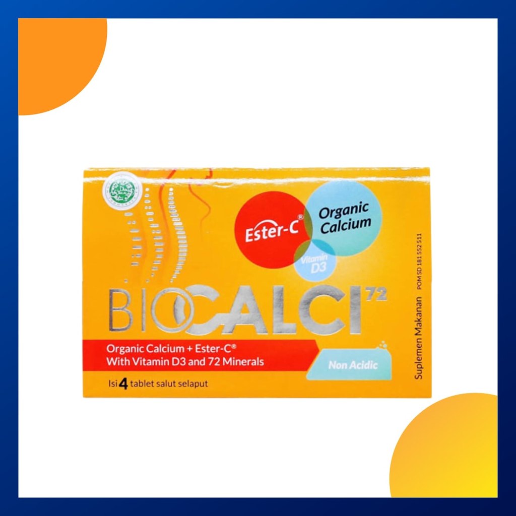 Biocalci-72 Strip 4 Tablet