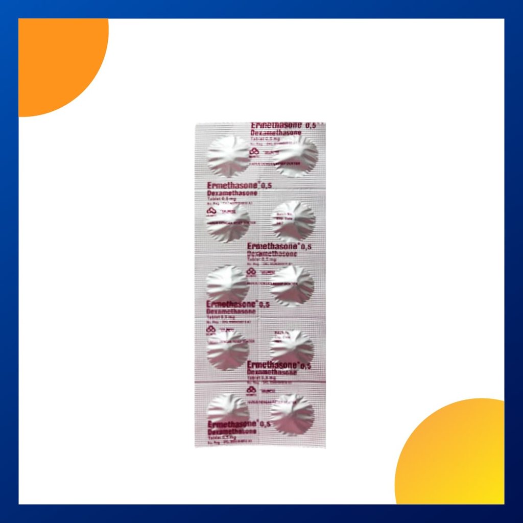 ERMETHASONE 0.5 1 STRIP @ 10 TABLET
