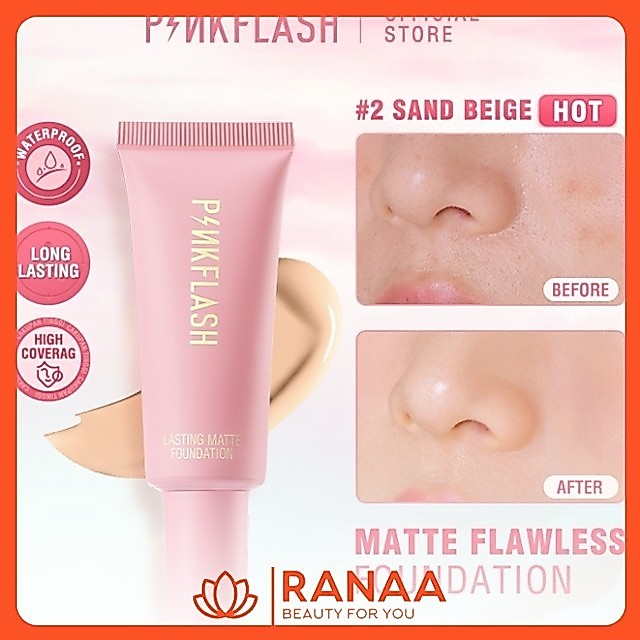 PINKFLASH LASTING MATTE FOUNDATION