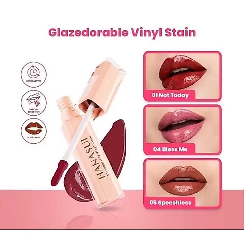 Hanasui Lip cream Vinyl Stain Glazedorable