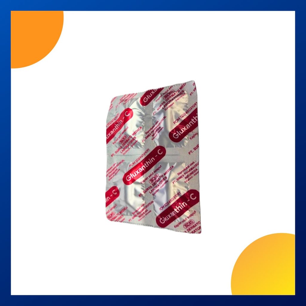 Gluxanthin-C Strip 4 Kaplet