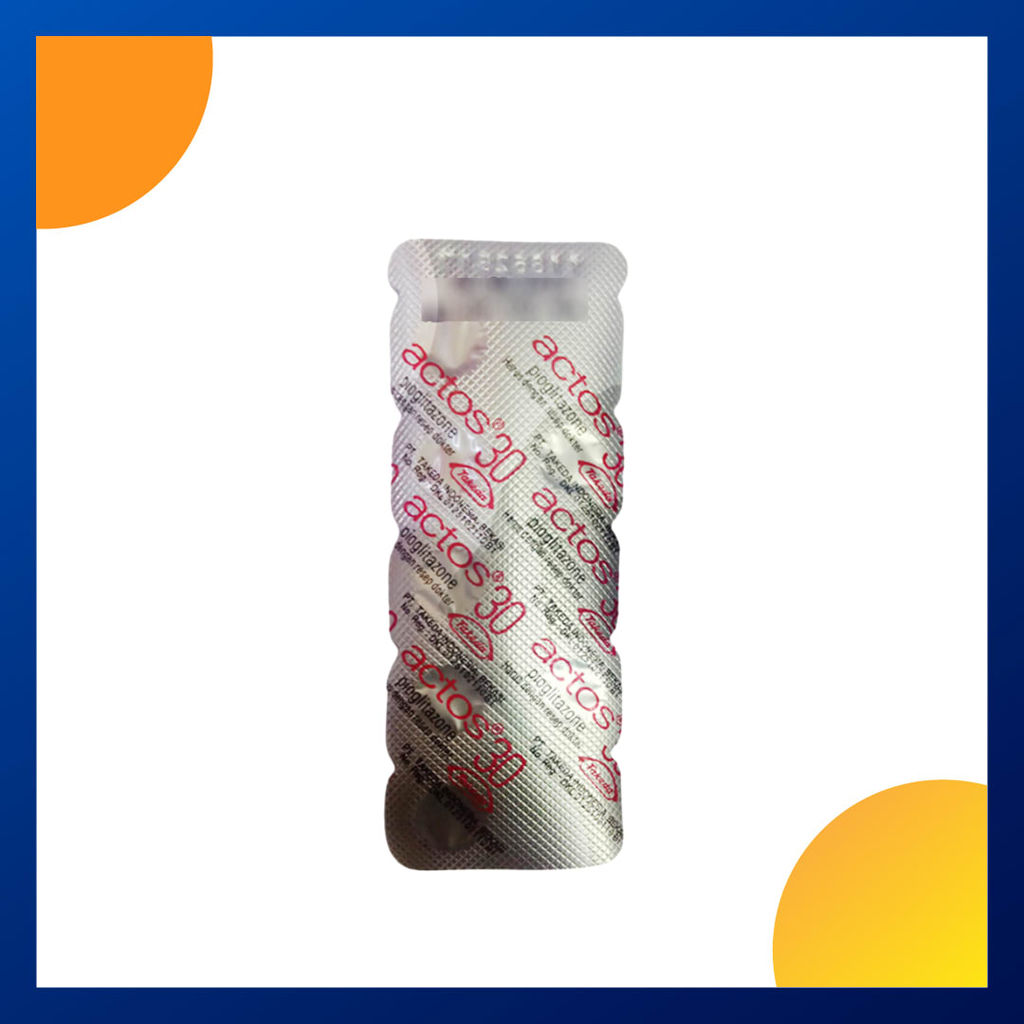ACTOS 30 MG 1 BLISTER @ 7 TABLET