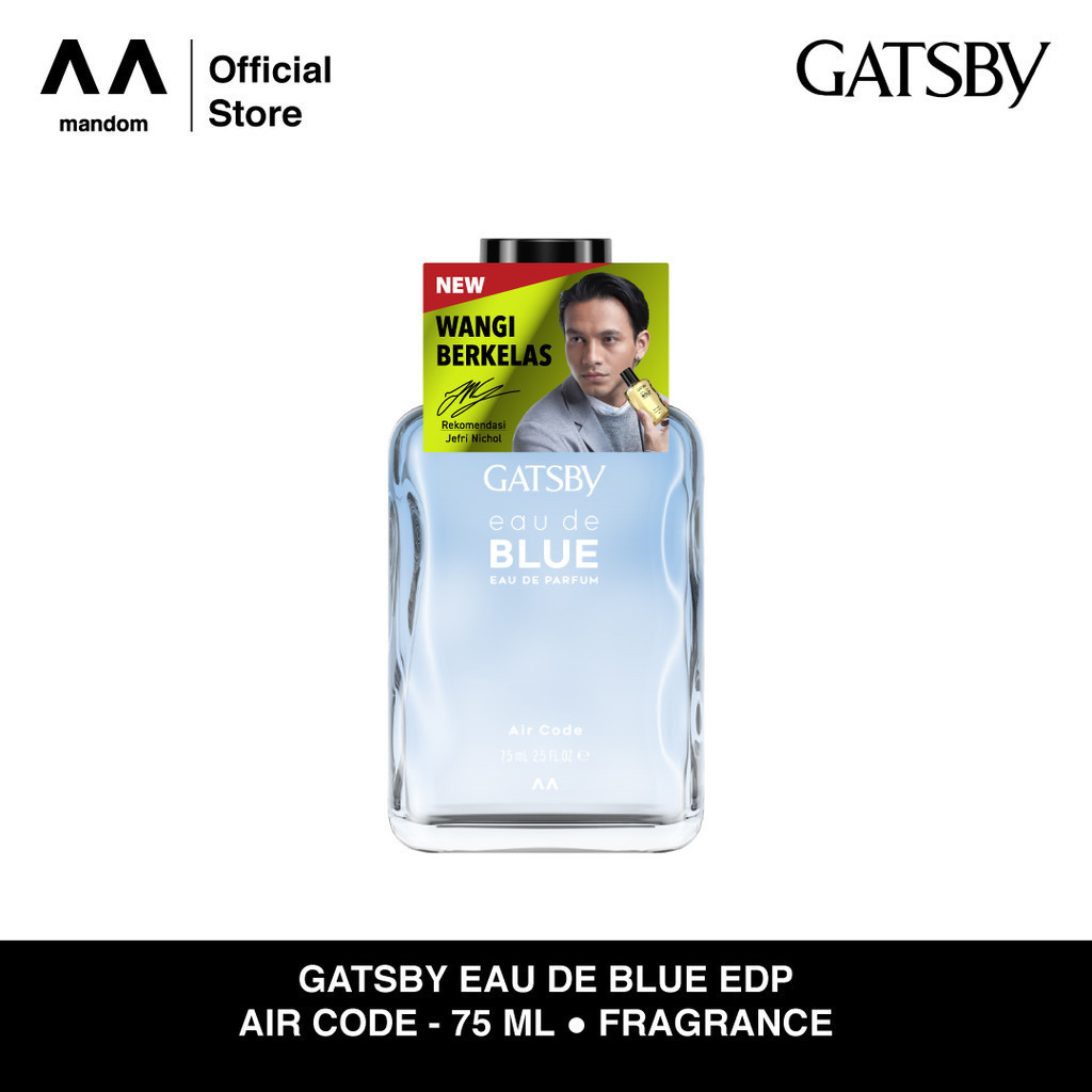 GATSBY Eau De Blue EDP Air Code 75 ml