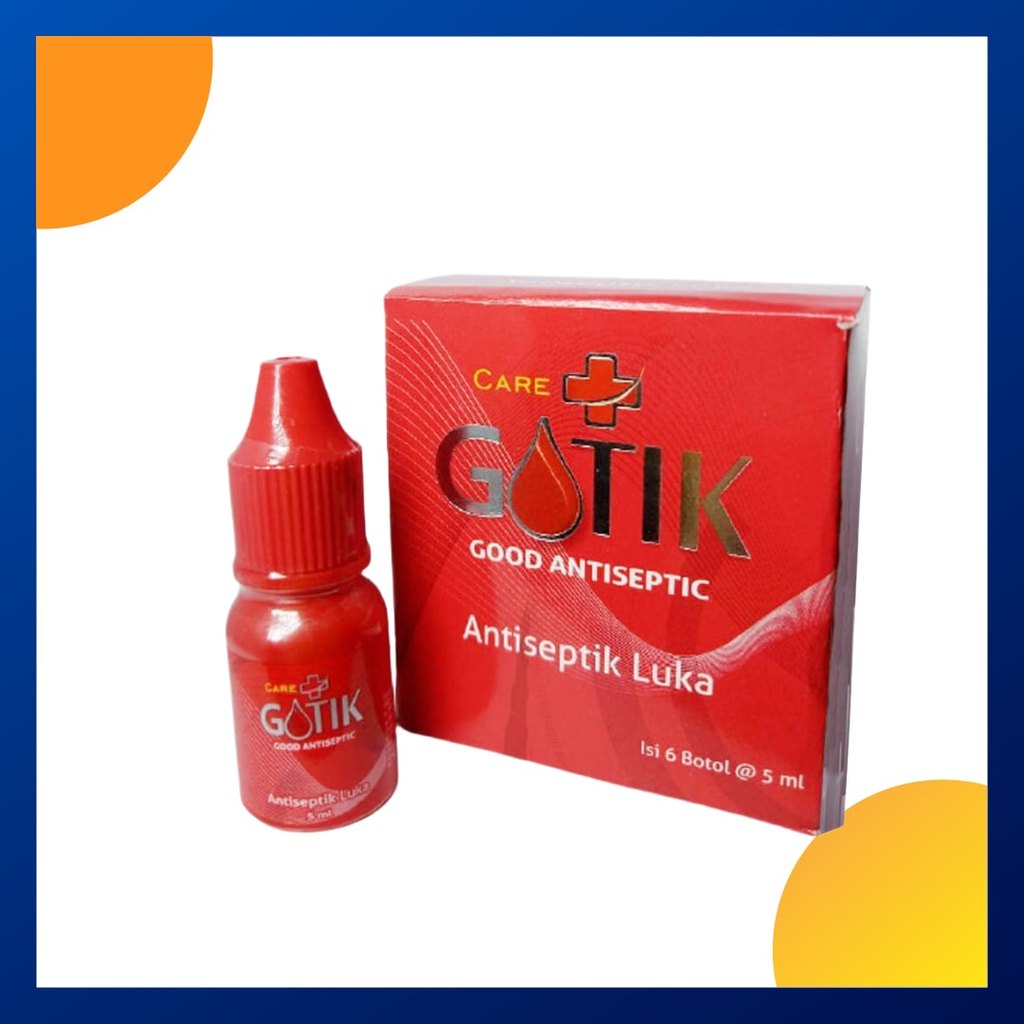 Gotik Anticeptic 25 Ml Box 6 Botol