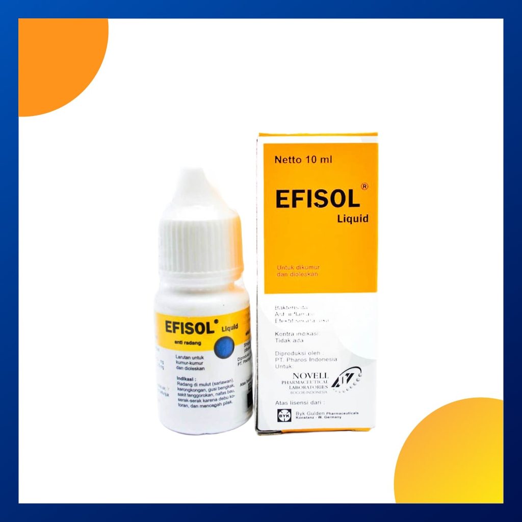 EFISOL 1 BOTOL @ 10 ML