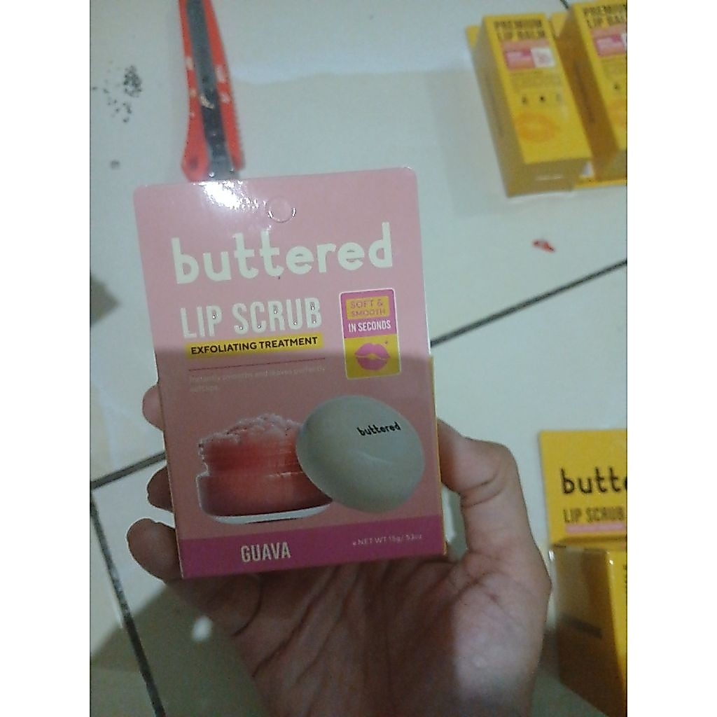 Buttered Lip Scrub 15 gram