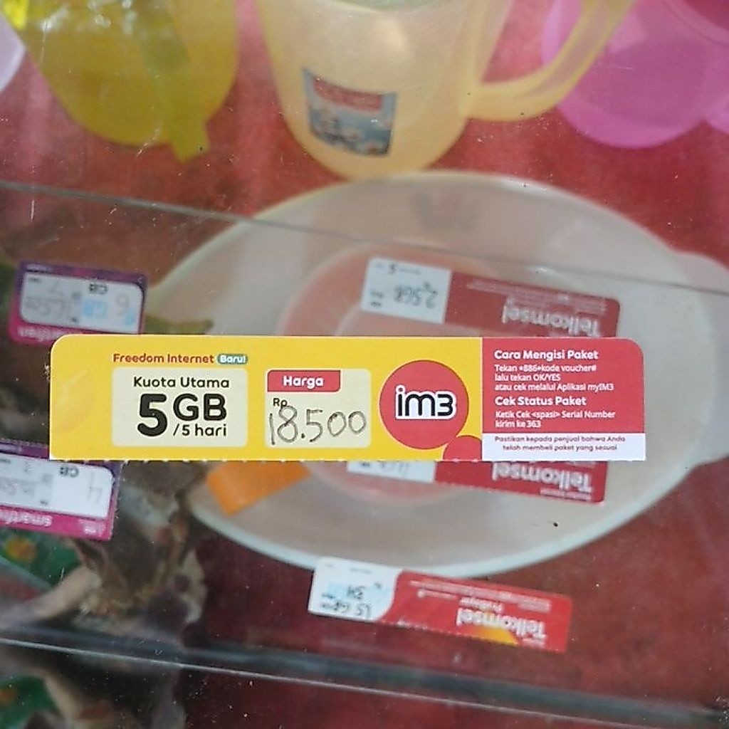 INDOSAT 5GB 5H