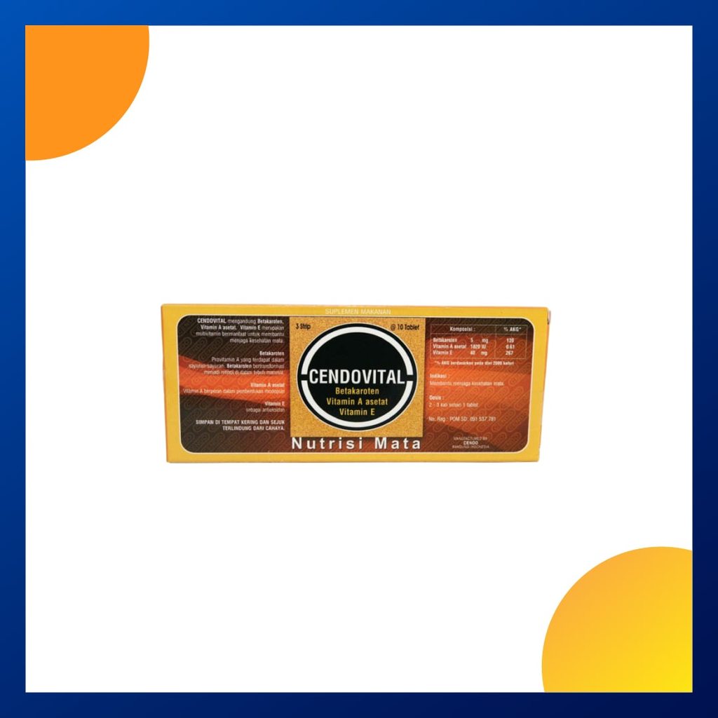 Cendo Vital Strip 10 Tablet