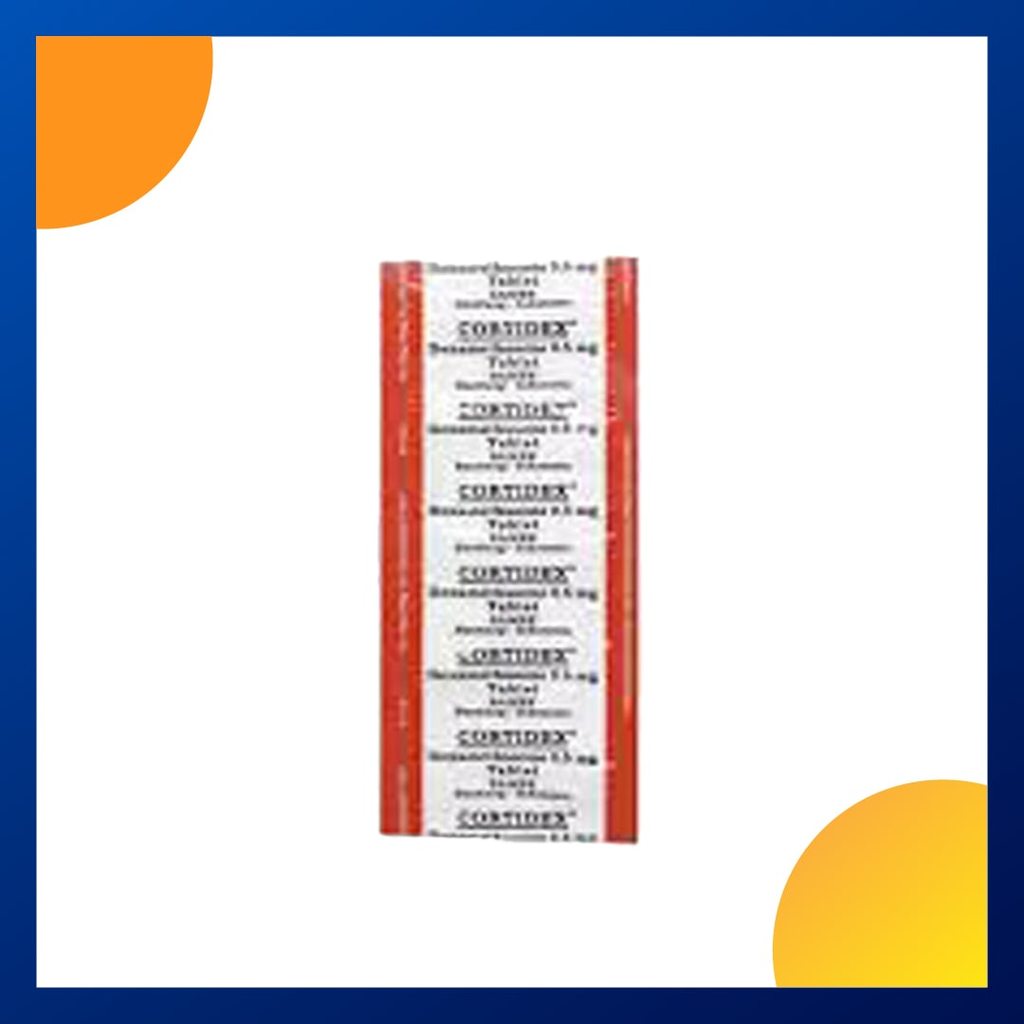 CORTIDEX 0.5 MG 1 STRIP @ 10 TABLET