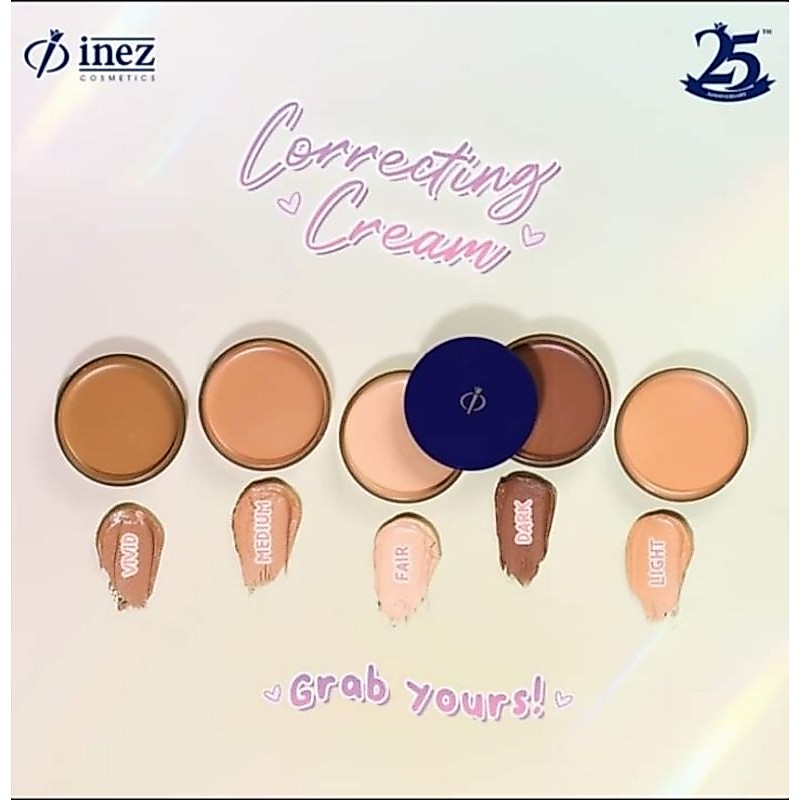 Inez color contour plus correcting cream