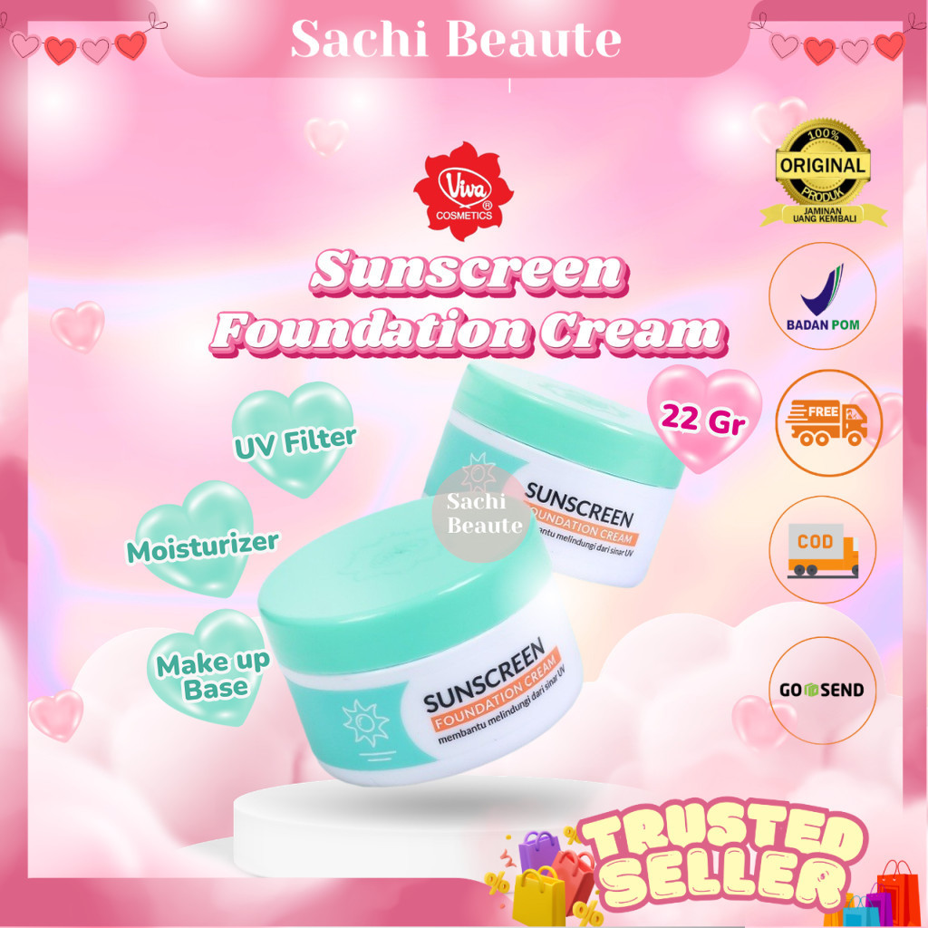 Viva Sunscreen Foundation - UV FILTER 22 gr