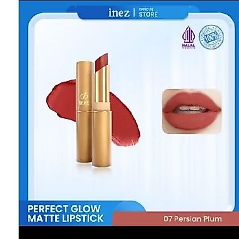 perfect glow matte lipstik inez