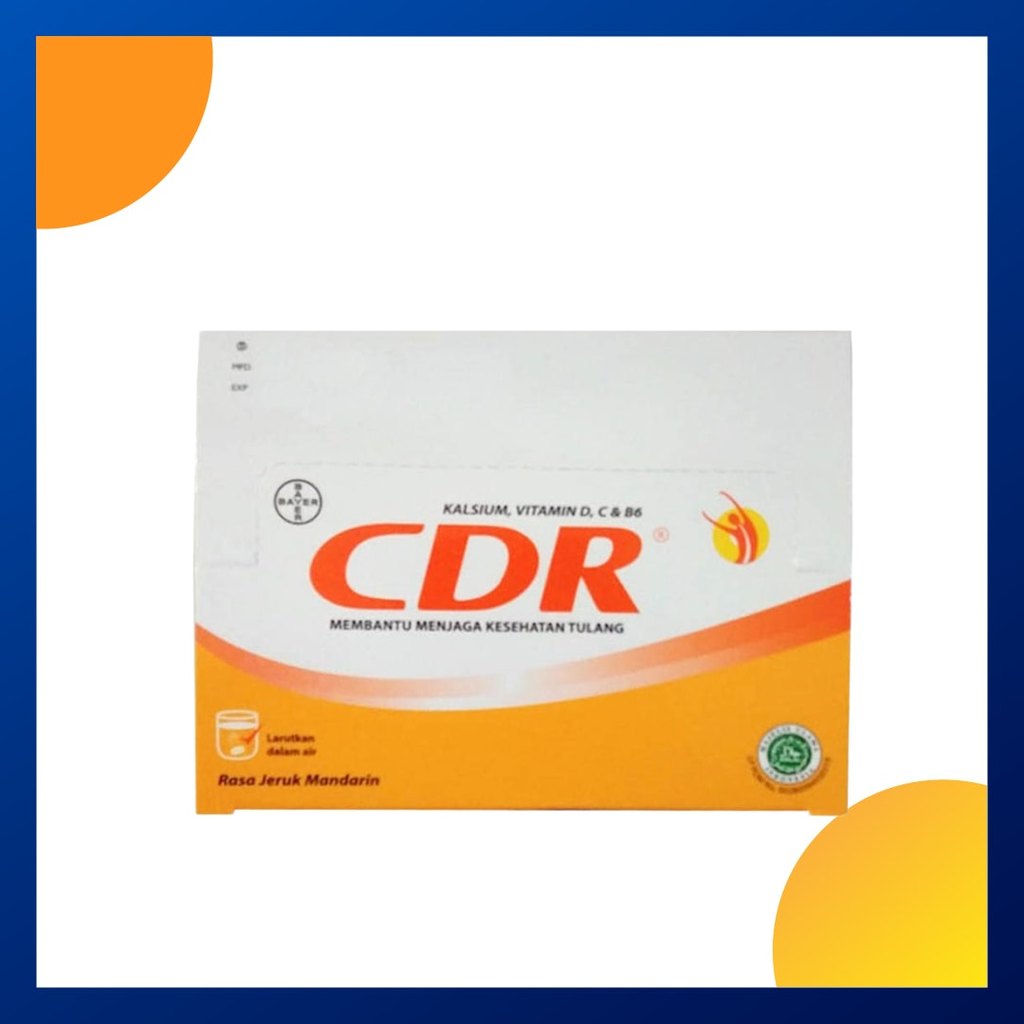 Cdr Box Isi 24 Tablet Effervescent