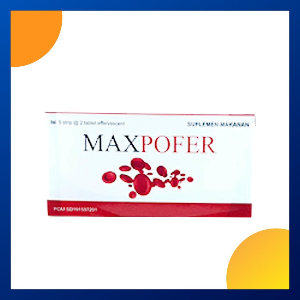 Maxpofer Box 10 Tablet Effervesent