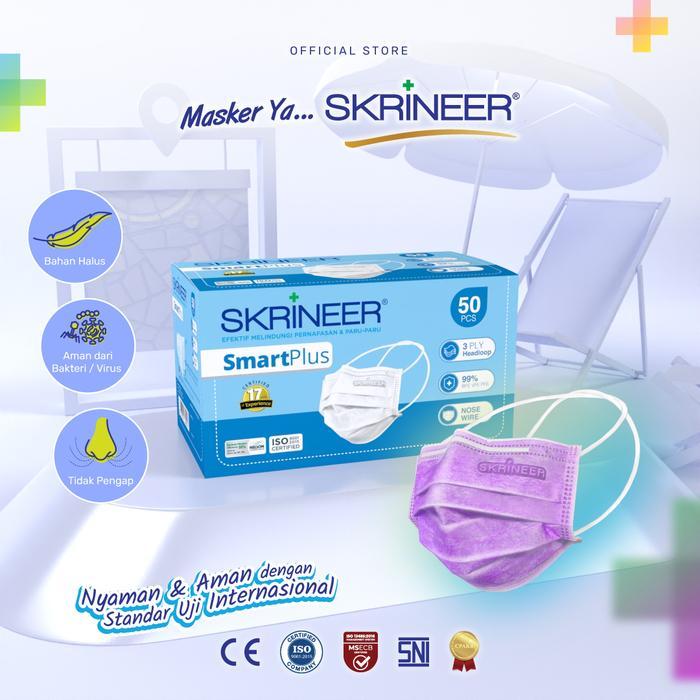 Skrineer Smart Plus Headloop 50 BlueBox - Purple