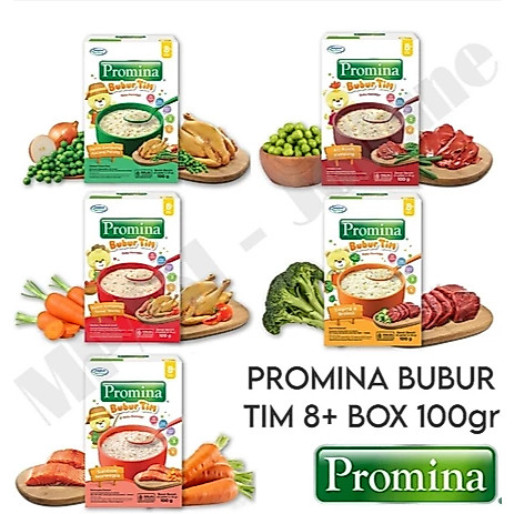 Promina Bubur Tim 8+ Box 100gr
