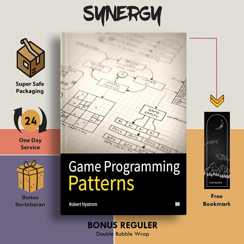 Game Programming Patterns by Robert Nystrom