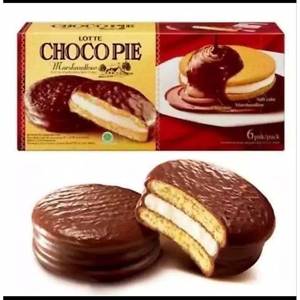 Chocopie rasa coklat