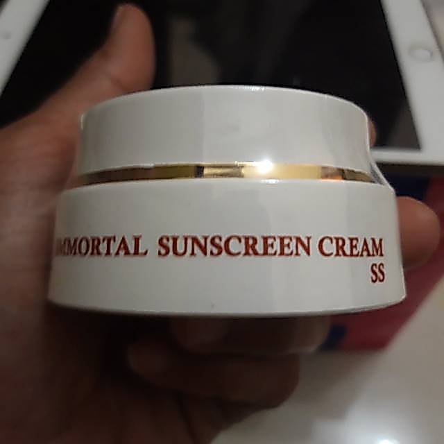 Immortal sunscreen cream ss