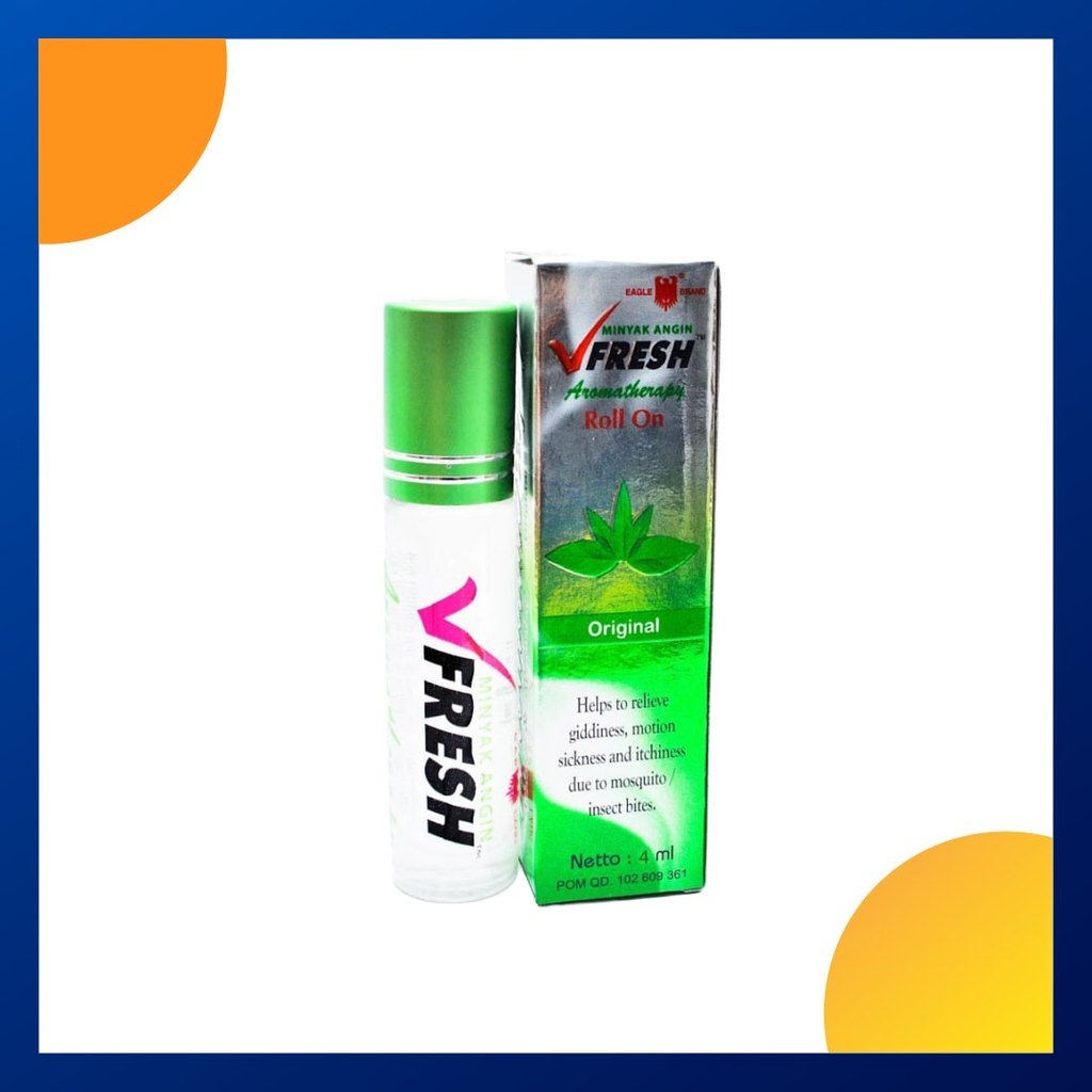 Vfresh Aromatherapy Original Roll On 4 Ml