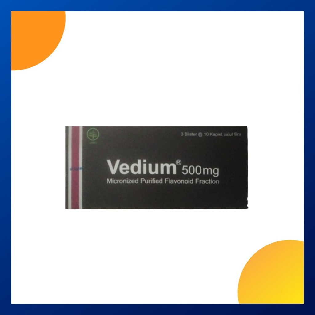 Vedium 500 Mg Box 30 Kaplet
