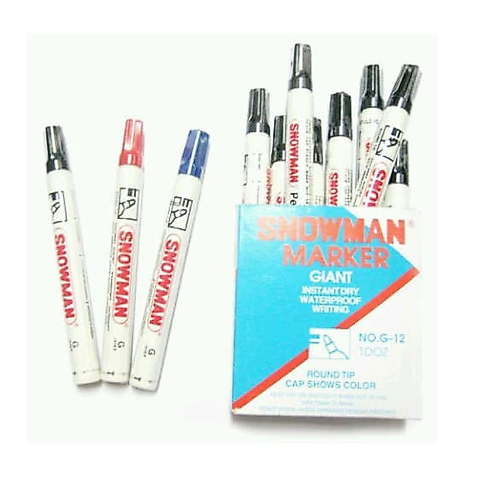 Spidol Permanent Snowman G-12