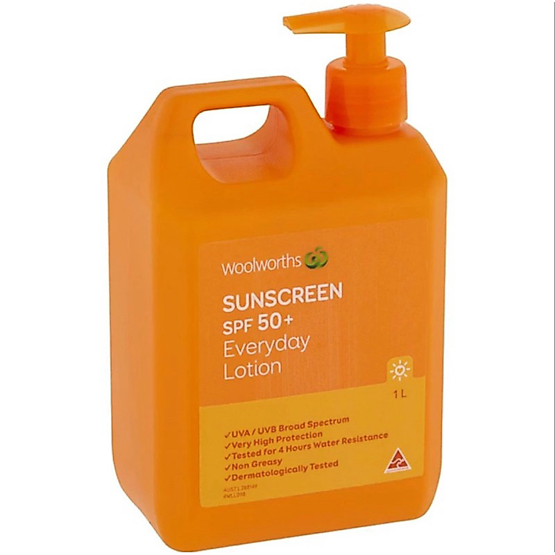Woolworths Sunscreen SPF 50+
