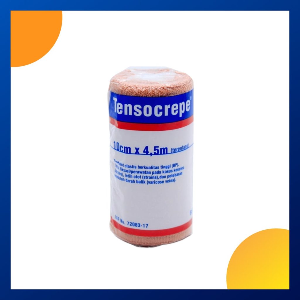 Tensocrepe Perban Elastis 10 Cm X 4.5 M