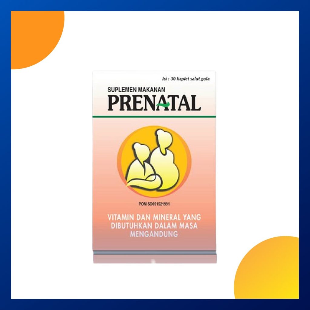 Prenatal Botol Isi 30 Kaplet