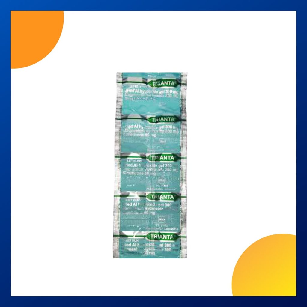 TRIANTA 1 STRIP @ 10 TABLET KUNYAH