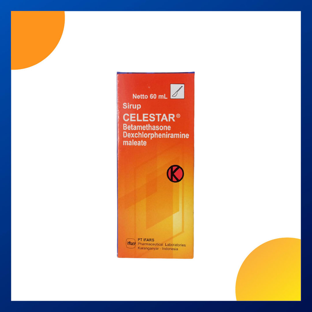 CELESTAR SIRUP 1 BOTOL @ 60 ML