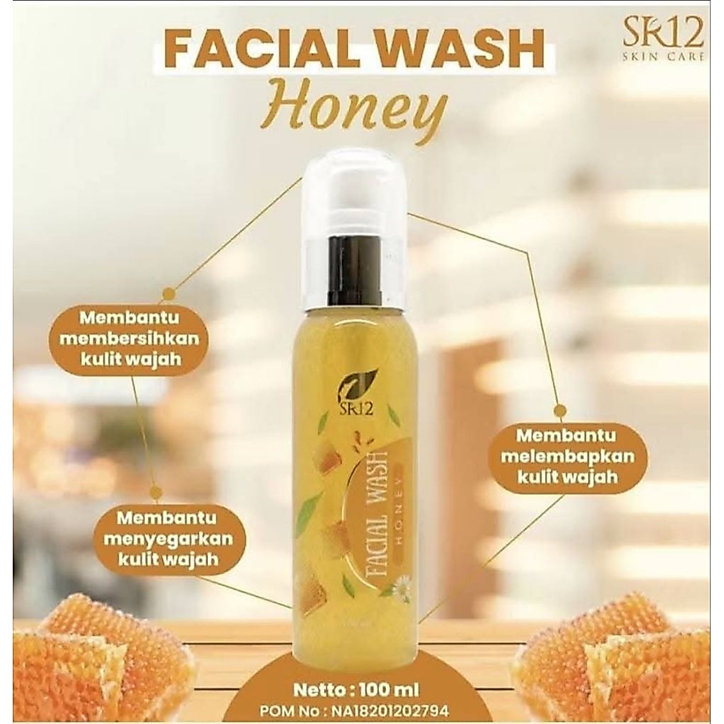 SR12facialwashhoney