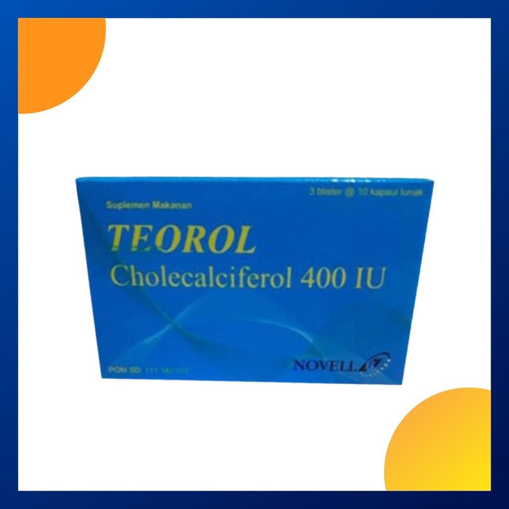 Teorol 400 Iu Box 30 Kapsul