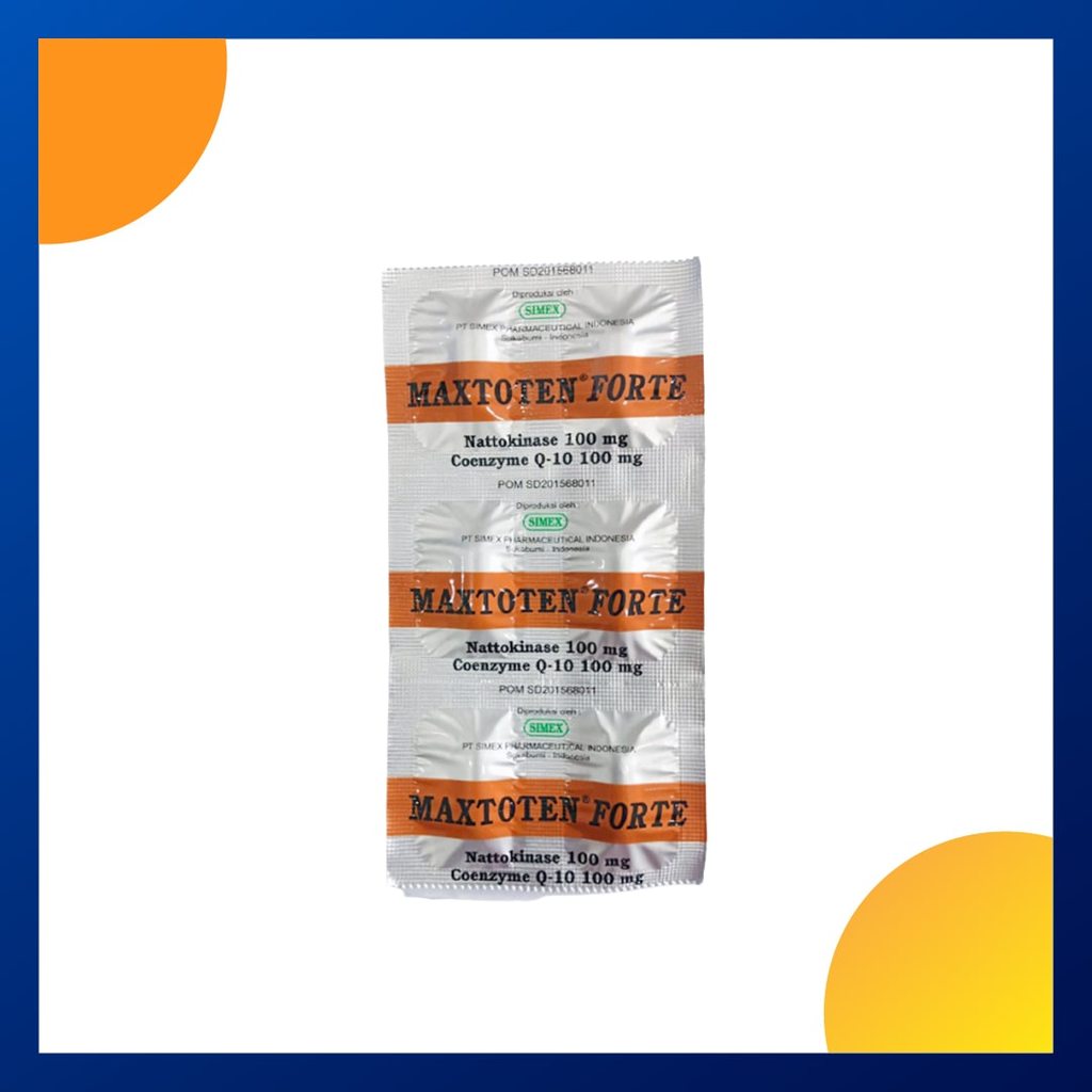 Maxtoten Forte Strip 6 Kaplet