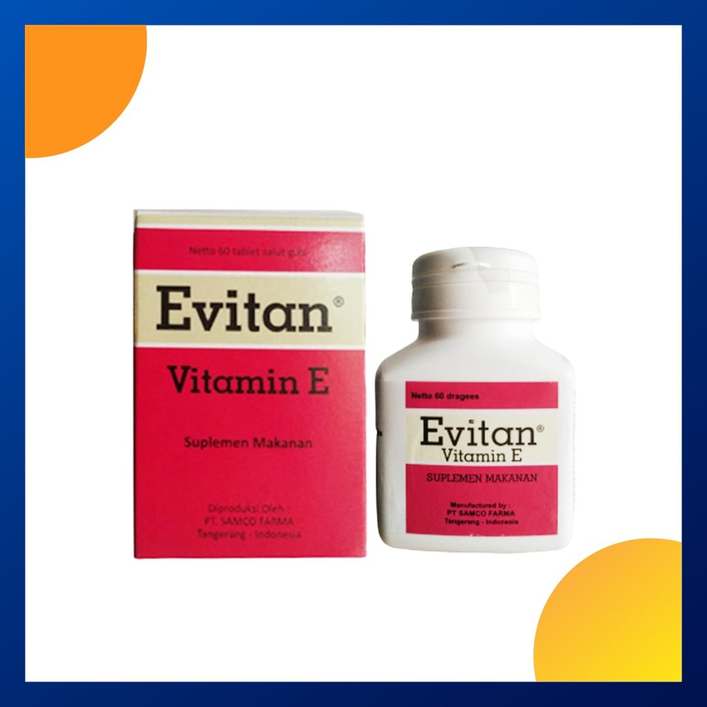 Evitan Botol Isi 60 Kaplet