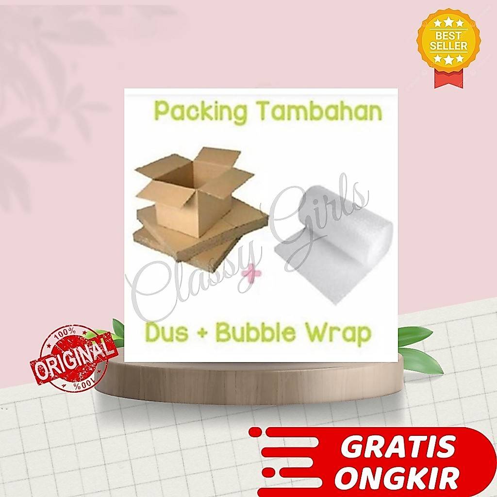 EXTRA PACKING BOX KARDUS /BUBBLE WRAP