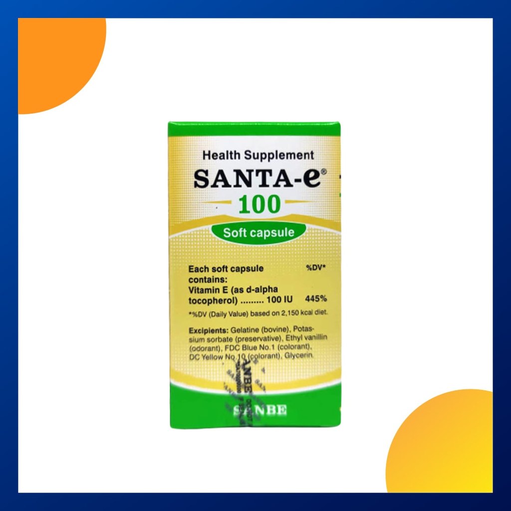 Santa-E 100 Iu Botol 30 Kapsul