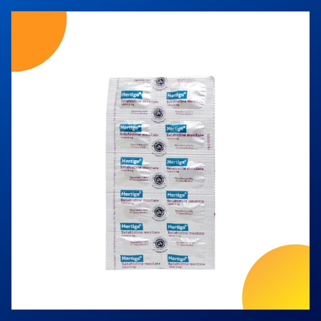 MERTIGO 6 MG 1 STRIP @ 10 TABLET