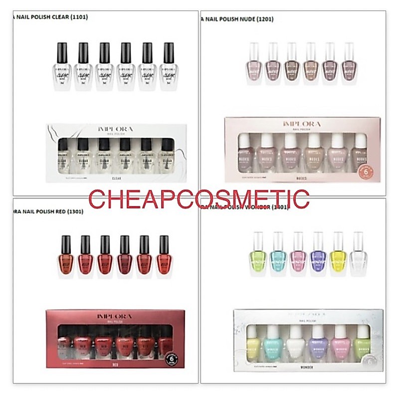 Implora Nail Polish/Kutek (per box/6 pcs)