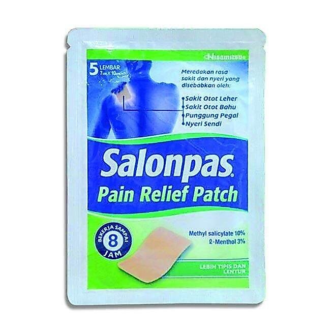 SALONPAS PAIN RELIEF PATCH 5 LEMBAR