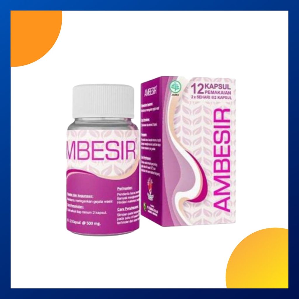 Ambesir 500 Mg Botol 12 Kapsul
