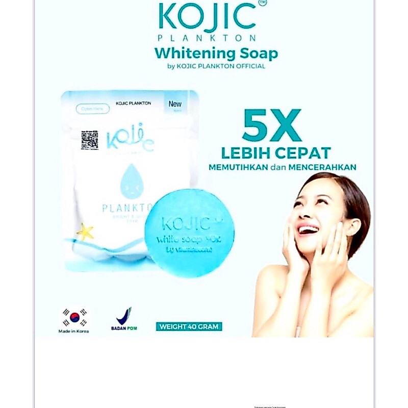 KOJIC PLANKTON BRIGHT & GLOW SOAP