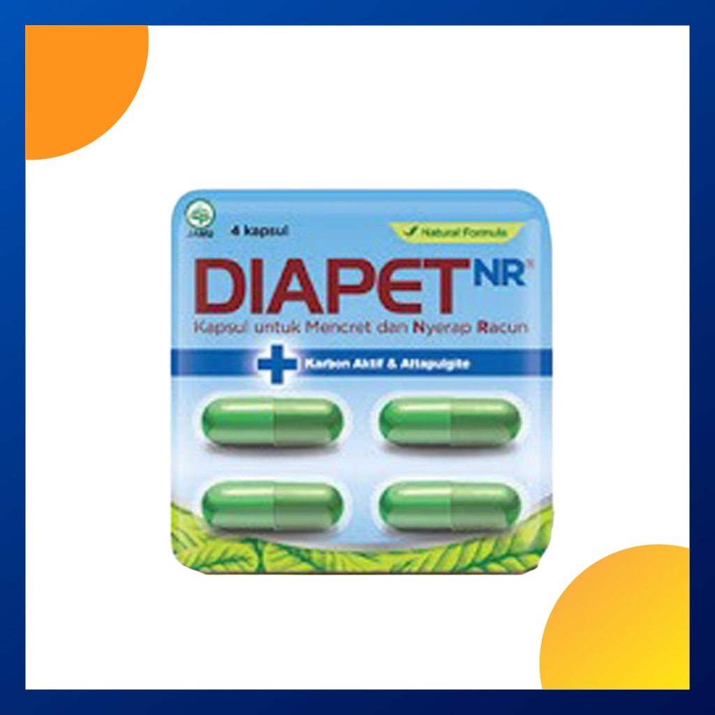 Diapet Nr Strip Isi 4 Kapsul