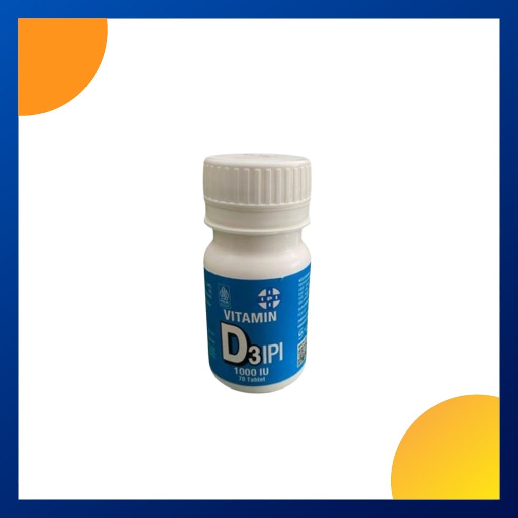 Ipi Vitamin D3 1000 Iu Botol 70 Tablet