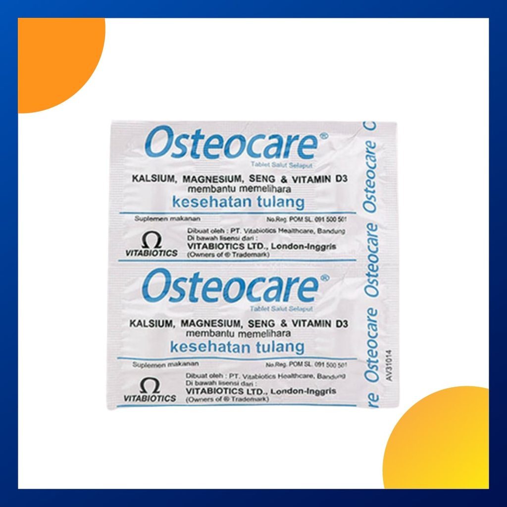 Osteocare Strip Isi 6 Tablet
